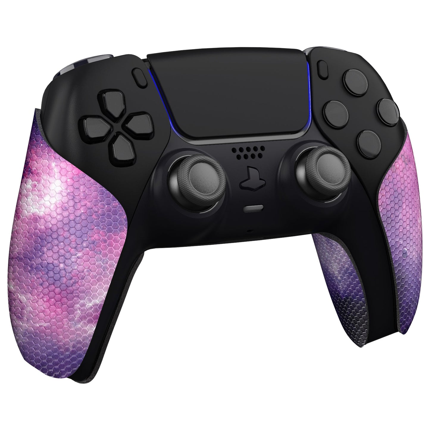 PlayVital Nebula Galaxy Anti-Skid Sweat-Absorbent Controller Grip for PS5 Controller - PFPJ127 PlayVital