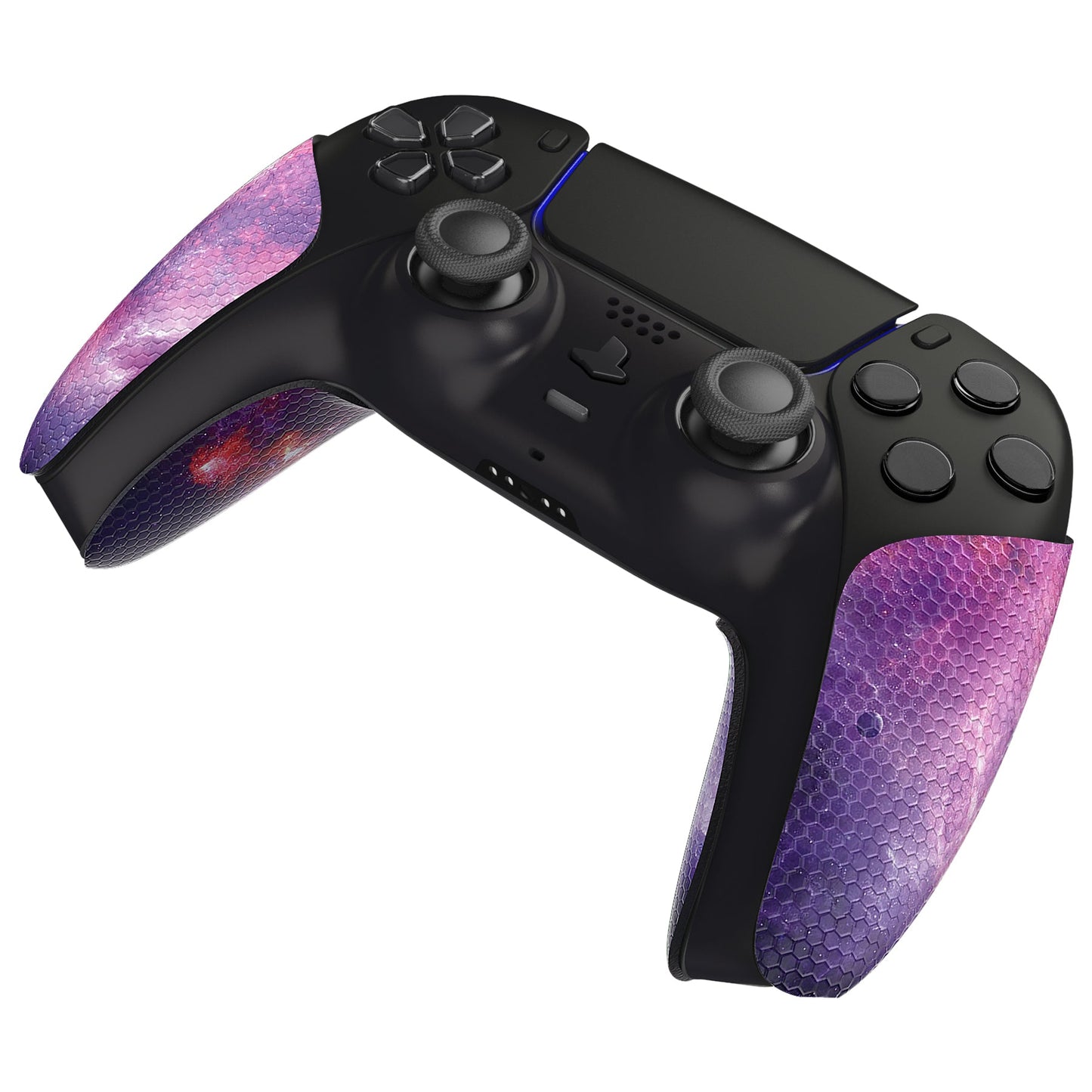 PlayVital Nebula Galaxy Anti-Skid Sweat-Absorbent Controller Grip for PS5 Controller - PFPJ127 PlayVital