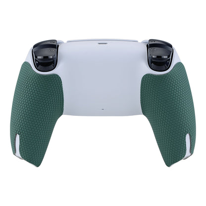 PlayVital Pine Green Anti-Skid Sweat-Absorbent Controller Grip for PS5 Controller, Professional Textured Soft Rubber Pads Handle Grips for PS5 Controller - PFPJ007 PlayVital