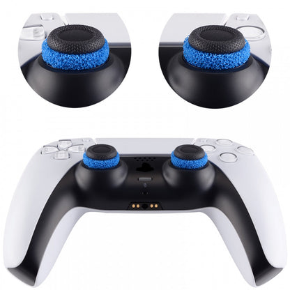 PlayVital 5 Pairs Aim Assist Target Motion Control Precision Rings for PS5, for PS4, Xbox Series X/S, Xbox One, Xbox 360, Switch Pro Controller - 5 Colors 3 Different Strength - PFPJ019 PlayVital