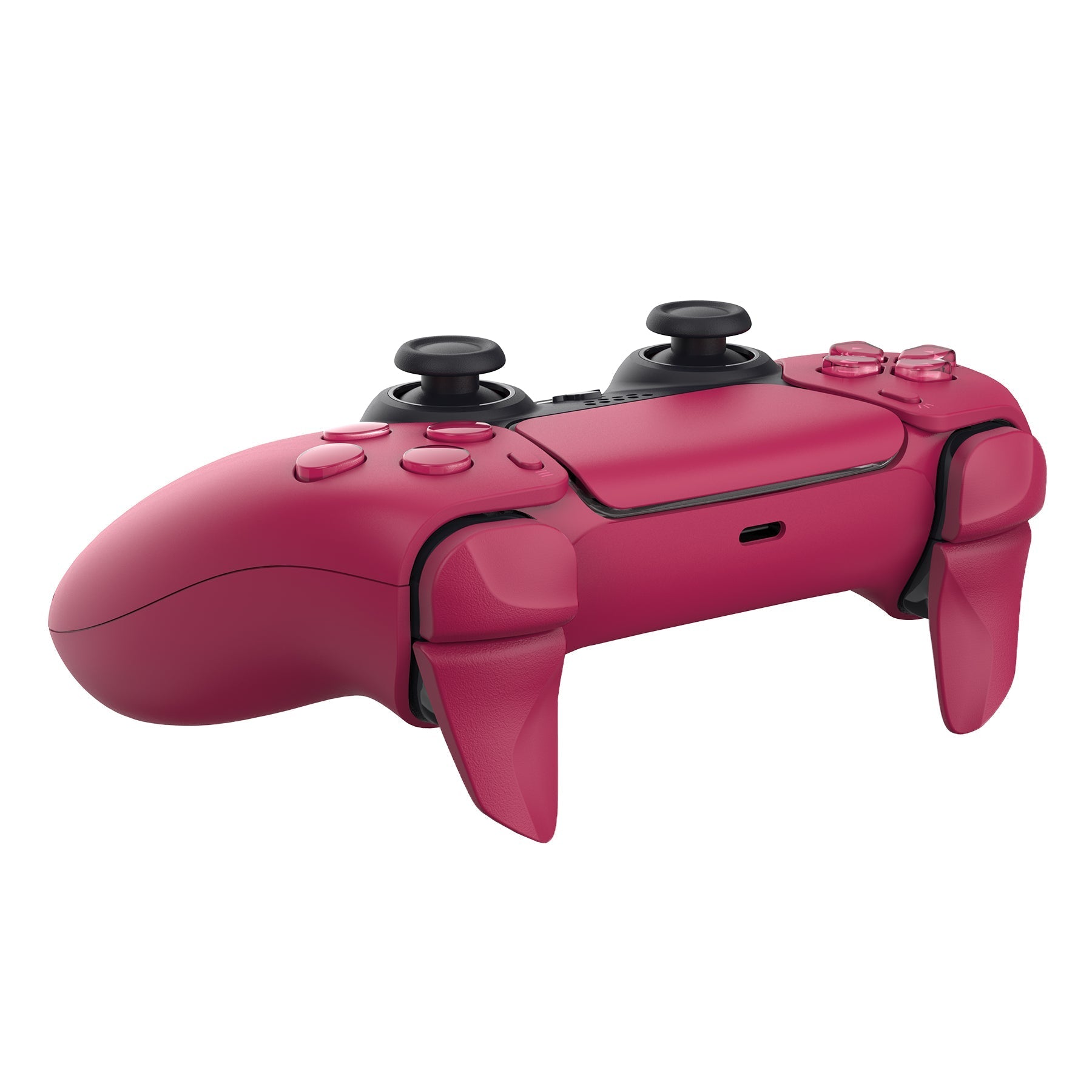 PlayVital Cosmic Red 2 Pair Shoulder Buttons Extension Triggers for PS5 Controller, Game Improvement Adjusters for PS5 Controller, Bumper Trigger Extenders for PS5 Controller - PFPJ048 PlayVital