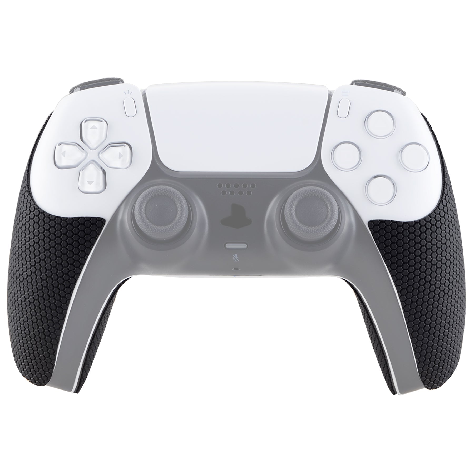 PlayVital Armored Edition Anti-Skid Sweat-Absorbent Controller Grip for PS5, Professional Textured Soft Rubber Pads Handle Grips for PS5 Controller with Shoulder Button Trigger Stickers -  PFPJ049 PlayVital