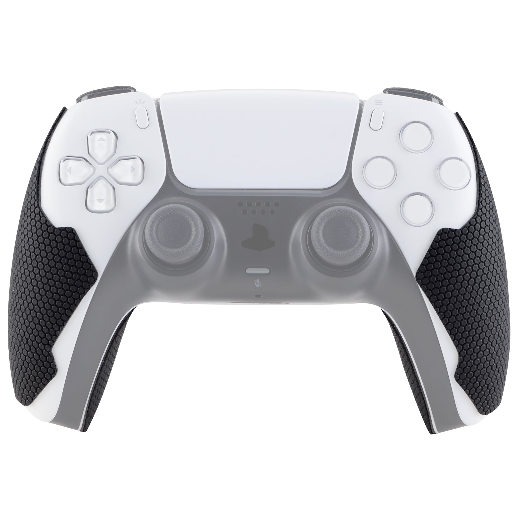 PlayVital Mecha Edition Anti-Skid Sweat-Absorbent Controller Grip for PS5, Professional Textured Soft Rubber Pads Handle Grips for PS5 Controller with Shoulder Button Trigger Stickers - PFPJ050 PlayVital