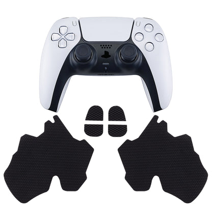 PlayVital Mecha Edition Anti-Skid Sweat-Absorbent Controller Grip for PS5, Professional Textured Soft Rubber Pads Handle Grips for PS5 Controller with Shoulder Button Trigger Stickers - PFPJ050 PlayVital