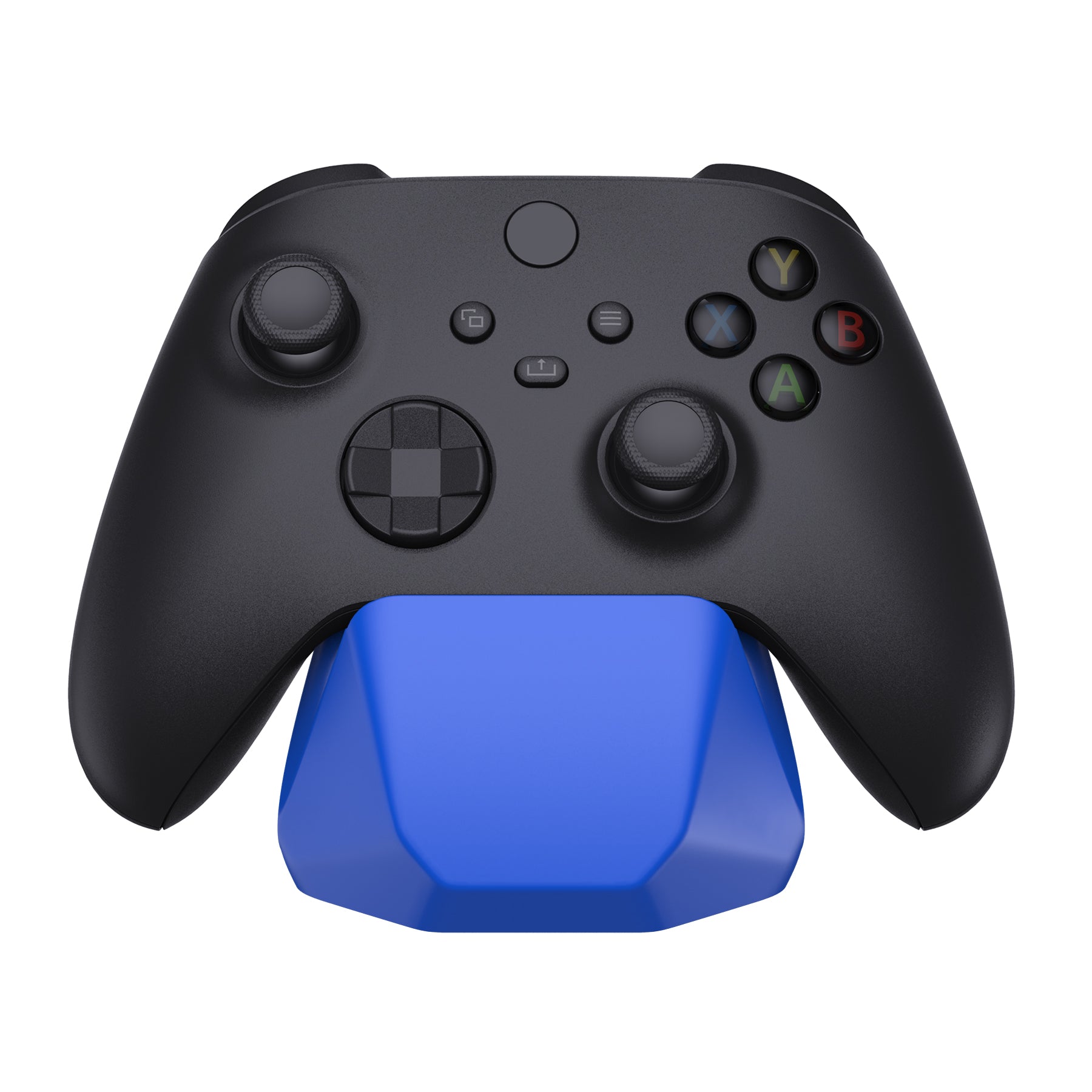 PlayVital Blue Universal Game Controller Stand for Xbox Series X/S Controller, Gamepad Stand for PS5/4 Controller, Display Stand Holder for Xbox Controller - PFPJ055 PlayVital