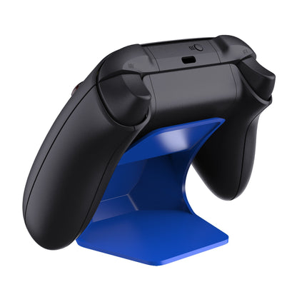 PlayVital Blue Universal Game Controller Stand for Xbox Series X/S Controller, Gamepad Stand for PS5/4 Controller, Display Stand Holder for Xbox Controller - PFPJ055 PlayVital