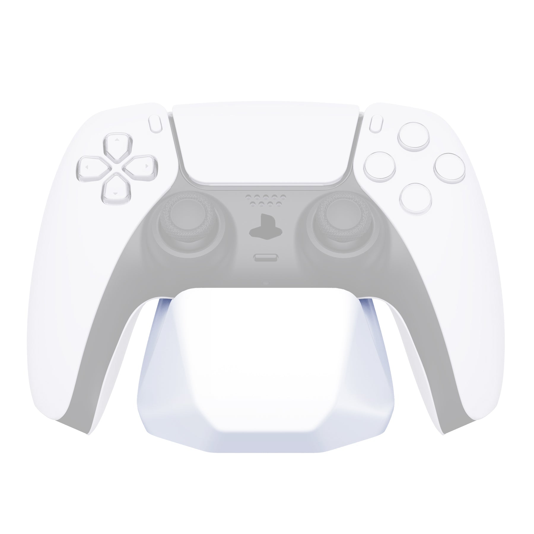 PlayVital White Universal Game Controller Stand for Xbox Series X/S Controller, Gamepad Stand for PS5/4 Controller, Display Stand Holder for Xbox Controller - PFPJ056 PlayVital