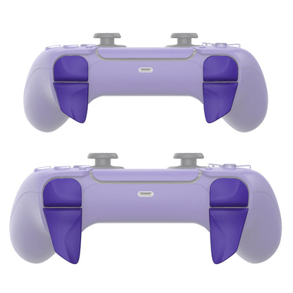 PlayVital Galactic Purple 2 Pair Shoulder Buttons Extension Triggers for PS5 Controller, Game Improvement Adjusters for PS5 Controller, Bumper Trigger Extenders for PS5 Controller - PFPJ090 PlayVital