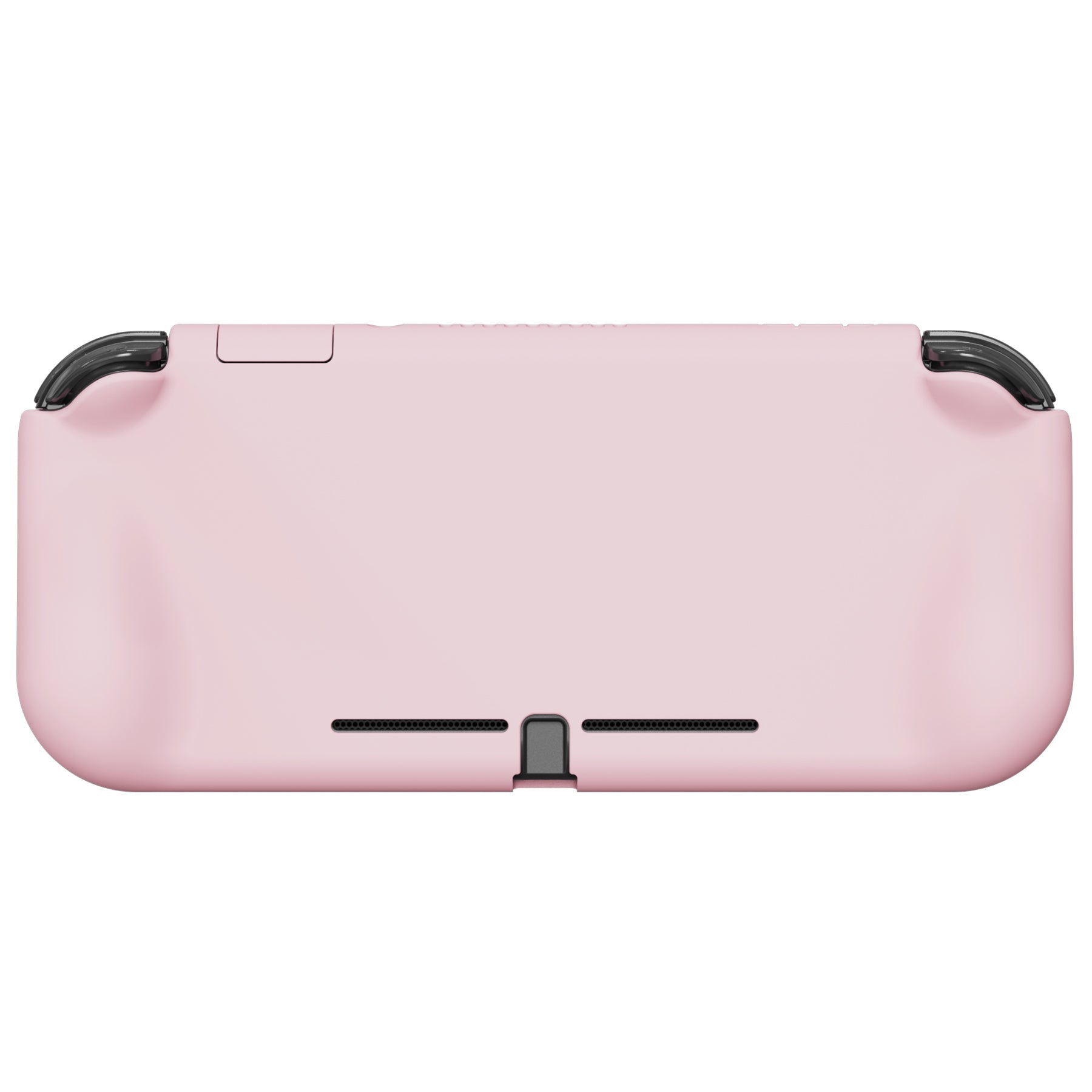 PlayVital ZealProtect Protective Case for Nintendo Switch Lite, Hard Shell Ergonomic Grip Cover for Nintendo Switch Lite w/Screen Protector & Thumb Grip Caps & Button Caps - Cherry Blossoms Pink - PSLYP3001 playvital