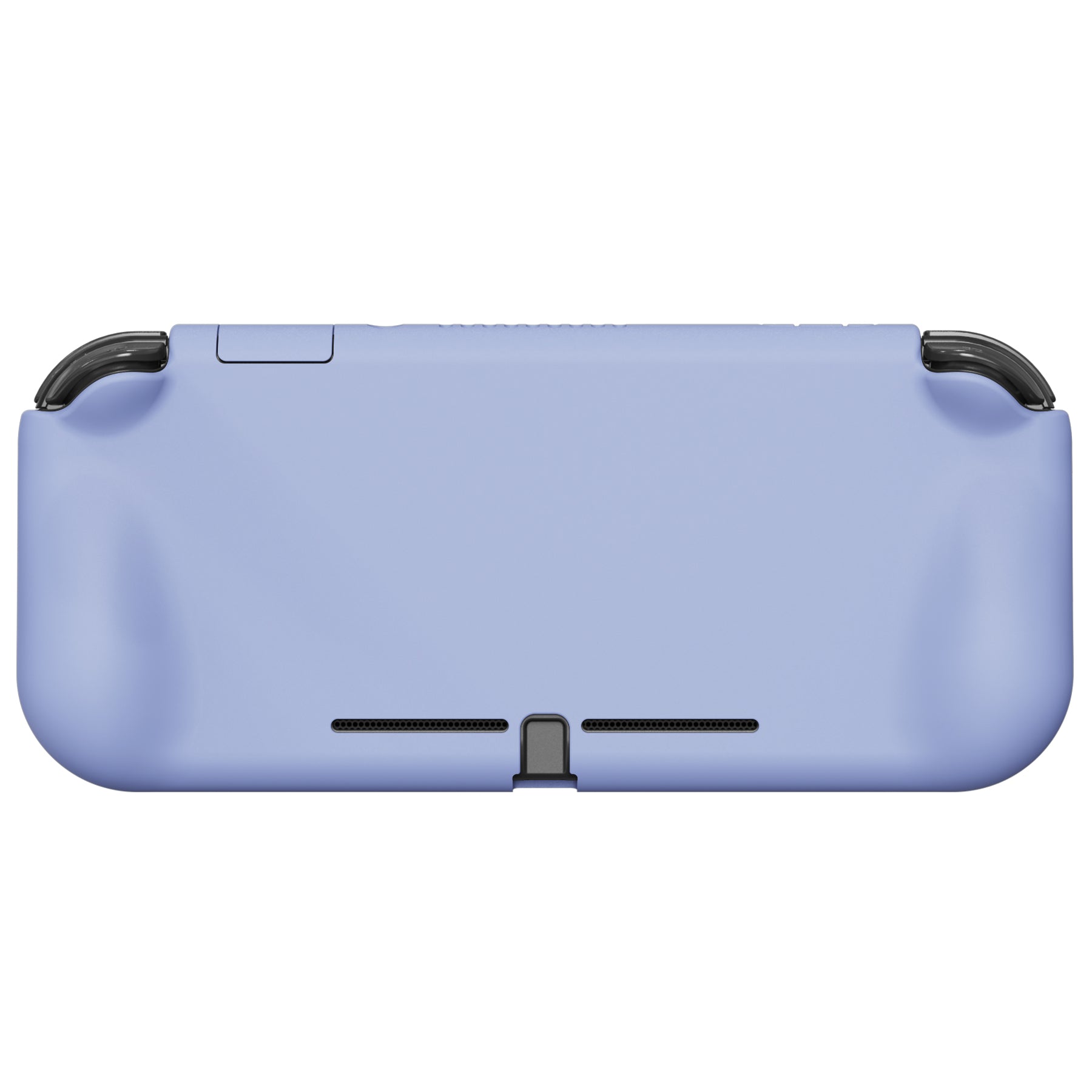 PlayVital ZealProtect Protective Case for Nintendo Switch Lite, Hard Shell Ergonomic Grip Cover for Nintendo Switch Lite w/Screen Protector & Thumb Grip Caps & Button Caps - Light Violet - PSLYP3004 playvital