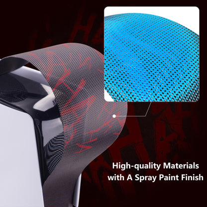 PlayVital 12 in-1 ダストフィルター for PS5 Slim コンソール ディスク & デジタル ダストカバーキット、アンチダストカバーネット & シリコンプラグ付き 【ピエロHahaha】