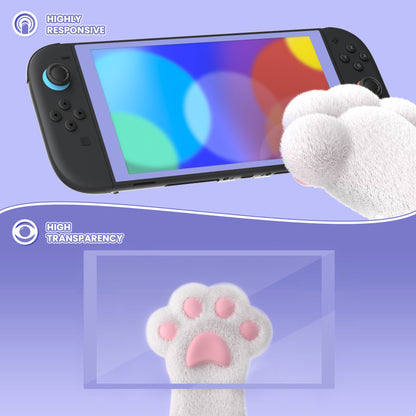 PlayVital 2枚入り 強化ガラス製スクリーンプロテクター 位置合わせフレーム付き Nintendo Switch 2用【ライトバイオレット】