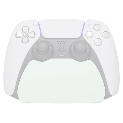 PlayVital 2セット ps5コントローラー対応用ディスプレイスタンド、デュアルセンス５対応収納スタンド、ps5コントローラー対応用机収納スタンド、スタンドホルダー、滑り止めラバーパッド付き【ホワイト】