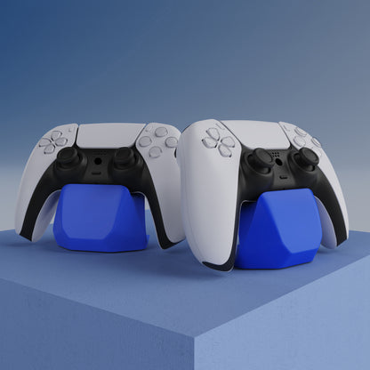 PlayVital 2個セット ユニバーサルゲームコントローラーディスプレイスタンド PS5 & PS4 & Switch Pro & Xbox Series X/S コントローラー用【ブルー】