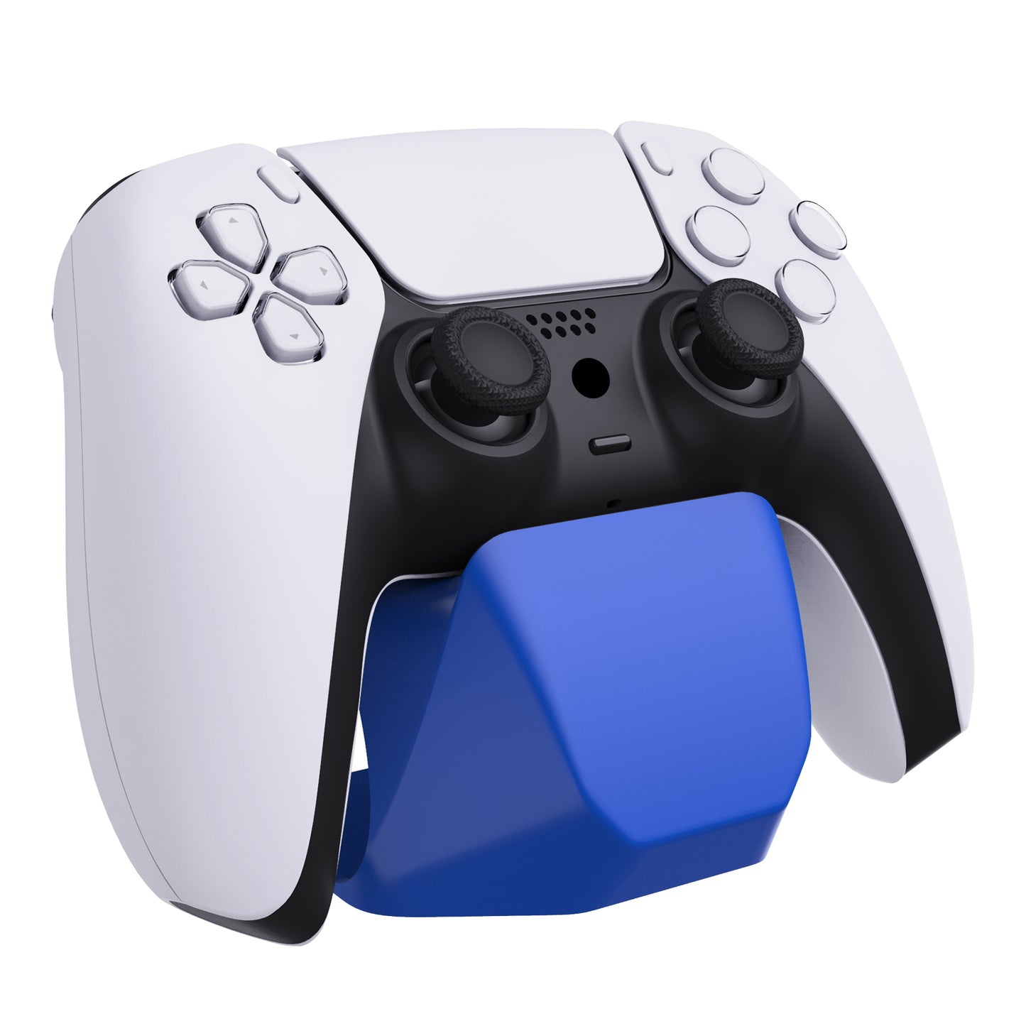 PlayVital 2個セット ユニバーサルゲームコントローラーディスプレイスタンド PS5 & PS4 & Switch Pro & Xbox Series X/S コントローラー用【ブルー】