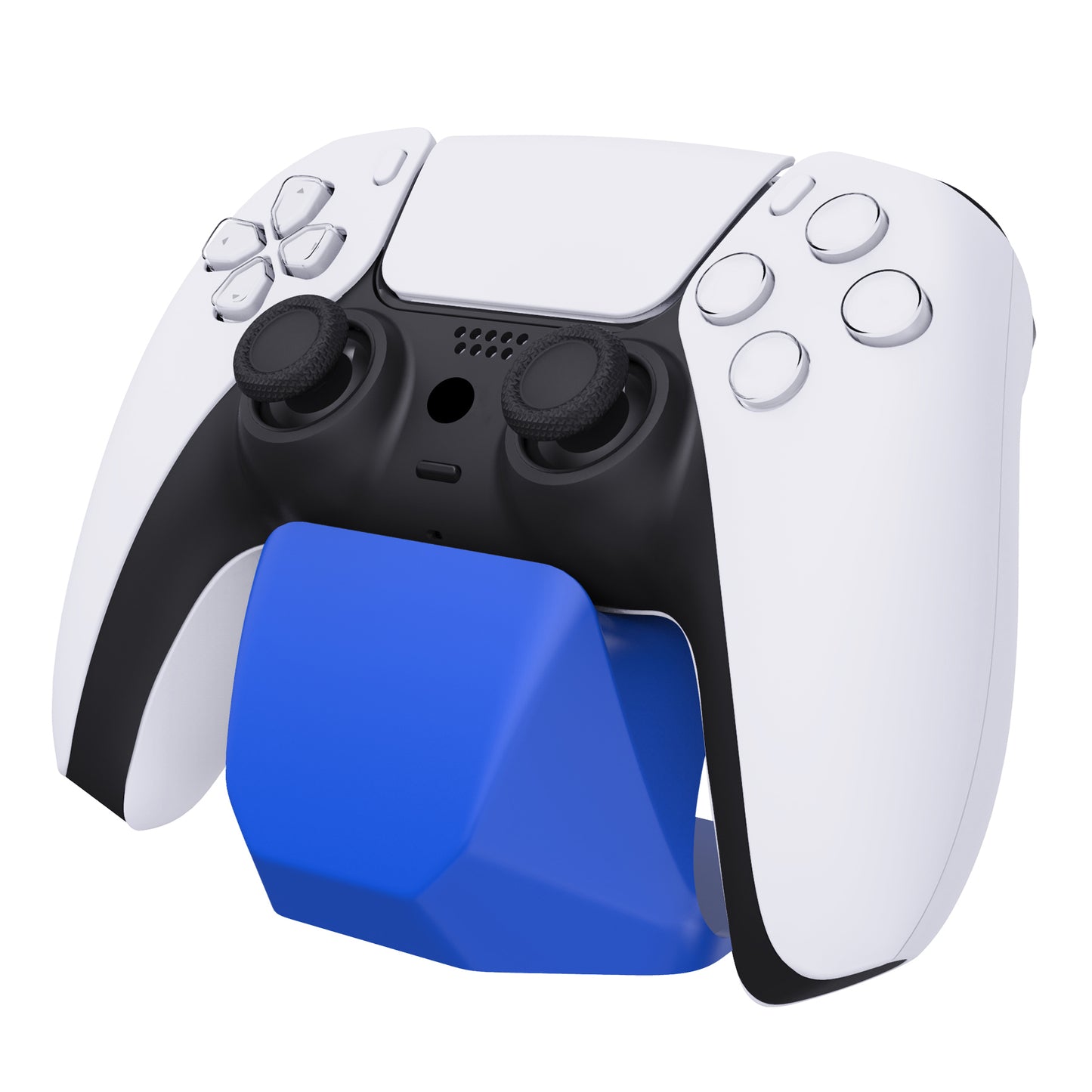 PlayVital 2個セット ユニバーサルゲームコントローラーディスプレイスタンド PS5 & PS4 & Switch Pro & Xbox Series X/S コントローラー用【ブルー】