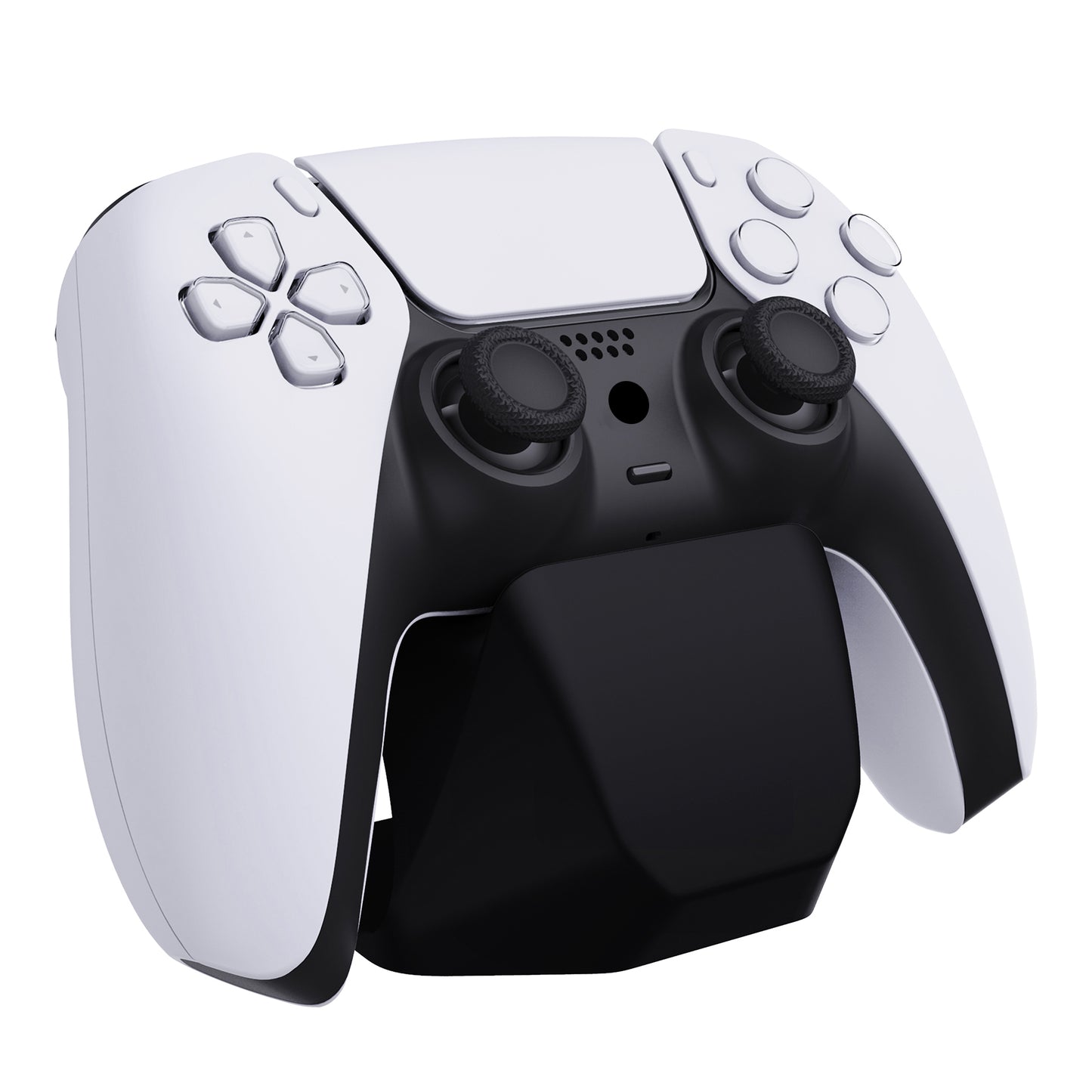 PlayVital 2個セット ユニバーサルゲームコントローラーディスプレイスタンド PS5 & PS4 & Switch Pro & Xbox Series X/S コントローラー用【ブラック】