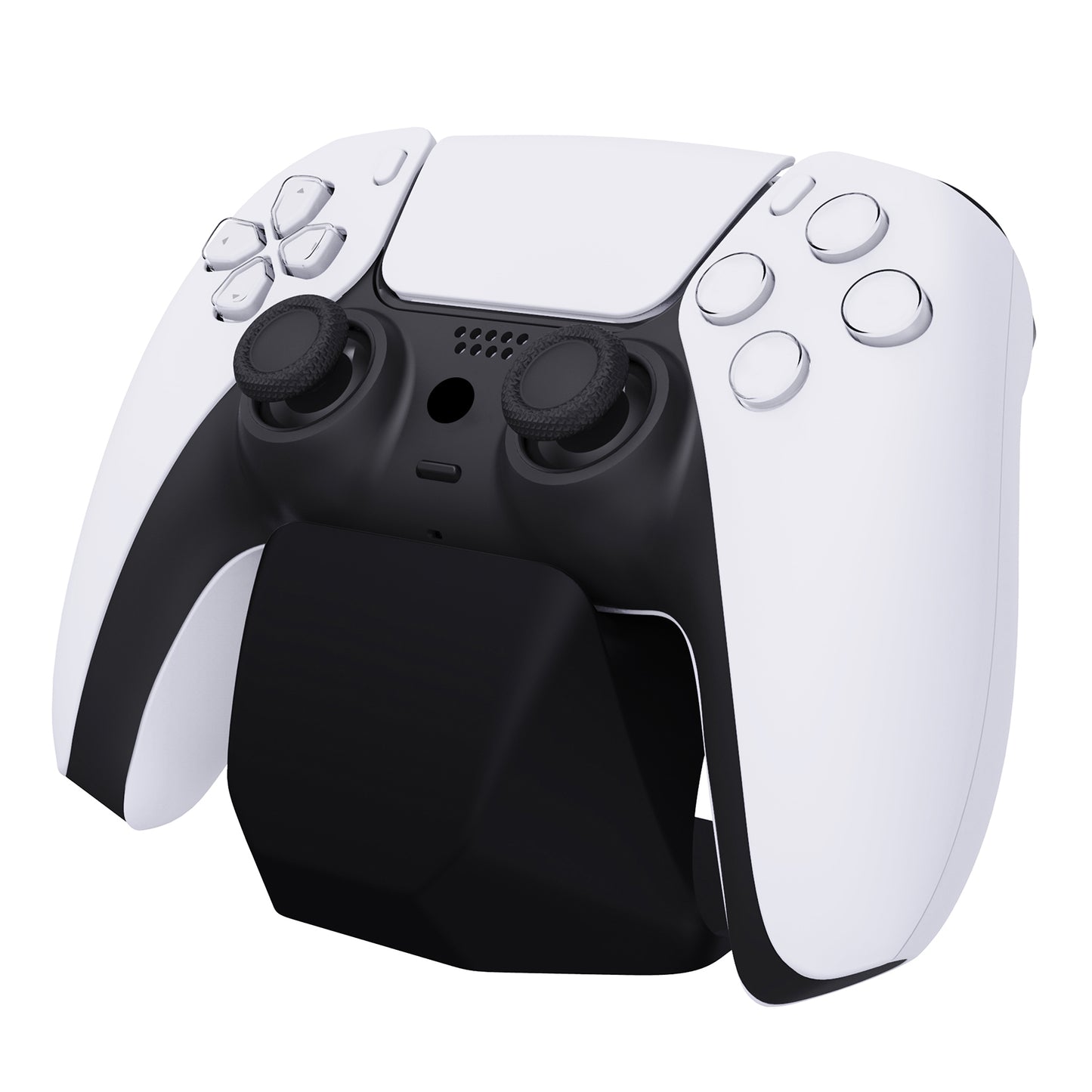 PlayVital 2個セット ユニバーサルゲームコントローラーディスプレイスタンド PS5 & PS4 & Switch Pro & Xbox Series X/S コントローラー用【ブラック】