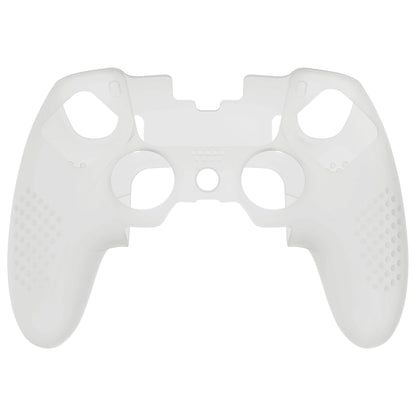 PlayVital 3D Studded Edition Anti-Slip Silicone Cover Case with Thumb Grip Caps for PS5 Edge Controller - Glow in Dark - Green - ETPFP007 PlayVital