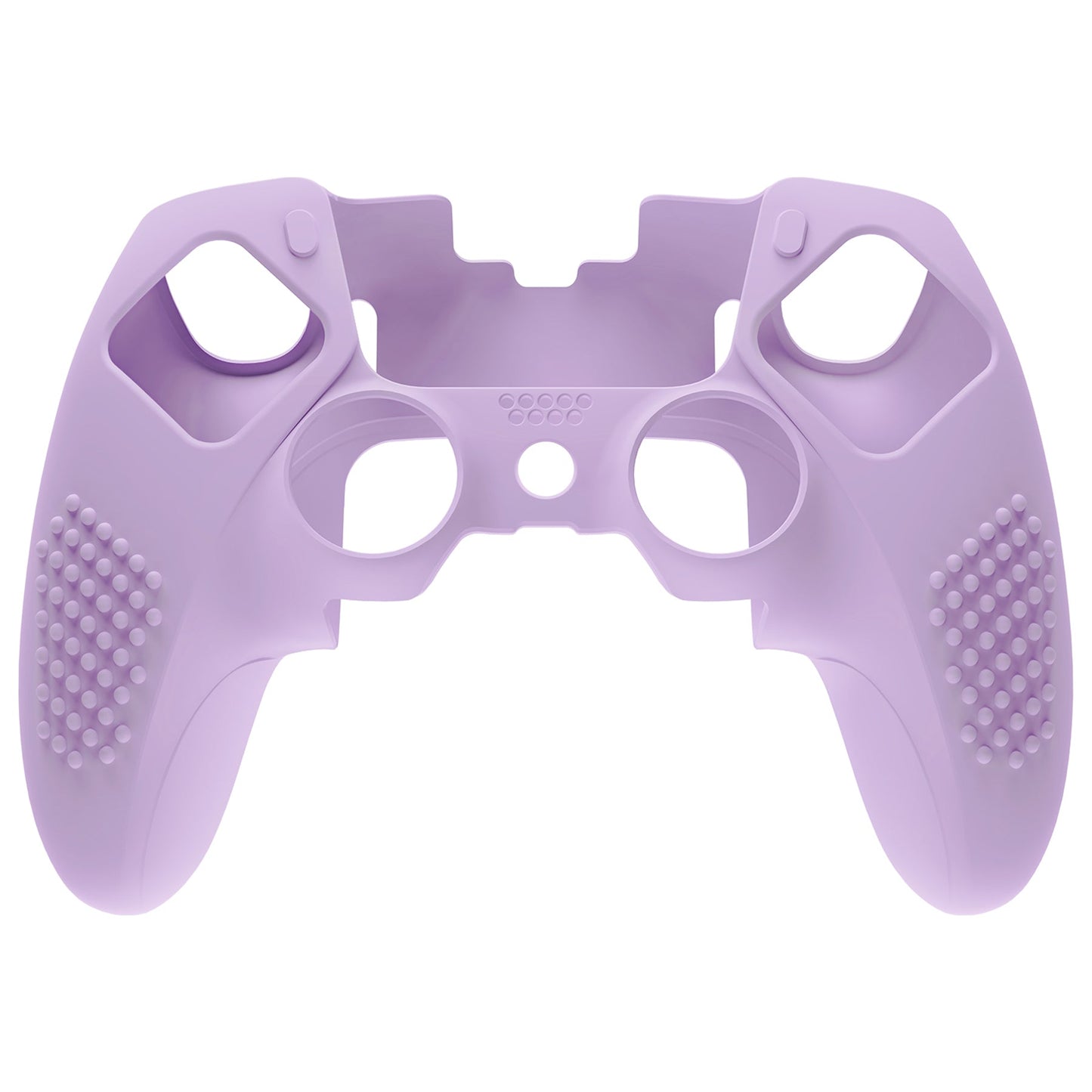 PlayVital 3D Studded Edition Anti-Slip Silicone Cover Case with Thumb Grip Caps for PS5 Edge Controller - Mauve Purple - ETPFP011 PlayVital