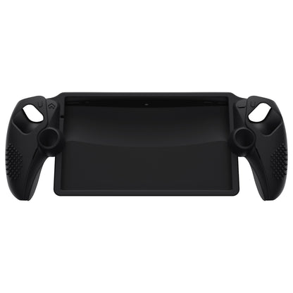 PlayVital 3D スタッドエディション 滑り止めシリコン保護ケース サムグリップ付き PS Portal リモート プレーヤー用 【ブラック】