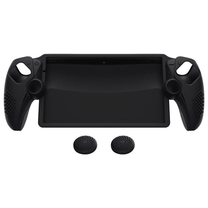 PlayVital 3D Studded Edition Anti-Slip Silicone Protective Case with Thumb Grips for PS Portal Remote Player - Black - CYRPFP001 PlayVital