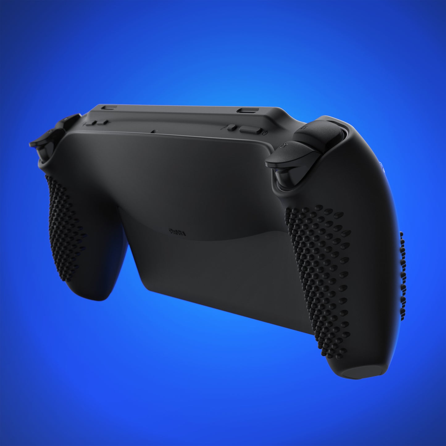 PlayVital 3D スタッドエディション 滑り止めシリコン保護ケース サムグリップ付き PS Portal リモート プレーヤー用 【ブラック】