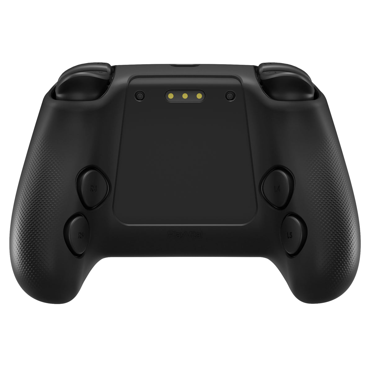PlayVital 3D Studded Edition シリコンカバー 4個のサムグリップ＆ステッカー付き Steam Controller 2（2026）用【ブラック】