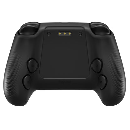 PlayVital 3D Studded Edition シリコンカバー 4個のサムグリップ＆ステッカー付き Steam Controller 2（2026）用【ブラック】