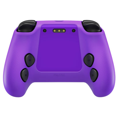 PlayVital 3D Studded Edition シリコンカバー 4個のサムグリップ＆ステッカー付き Steam Controller 2（2026）用【パープル】