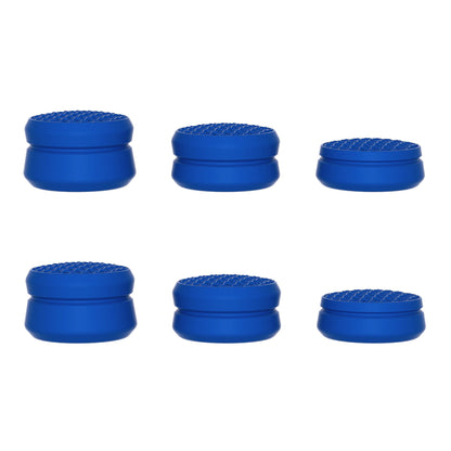 PlayVital 3 Height Armor Thumbs Cushion Caps Thumb Grips for ps5, for ps4, Thumbstick Grip Cover for Xbox Core Wireless Controller, Thumb Grip Caps for Xbox One, Elite Series 2, for Switch Pro - Blue - PJM3070 PlayVital