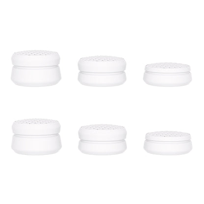 PlayVital 3 Height Armor Thumbs Cushion Caps Thumb Grips for ps5, for ps4, Thumbstick Grip Cover for Xbox Core Wireless Controller, Thumb Grip Caps for Xbox One, Elite Series 2, for Switch Pro - White - PJM3068 PlayVital