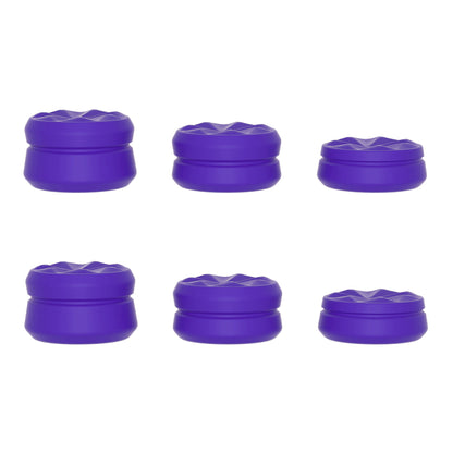 PlayVital 3 Height Hurricane Thumbs Cushion Caps Thumb Grips for ps5, for ps4, Thumbstick Grip Cover for Xbox Core Wireless Controller, Thumb Grips for Xbox One, Elite Series 2, for Switch Pro - Purple - PJM3064 PlayVital