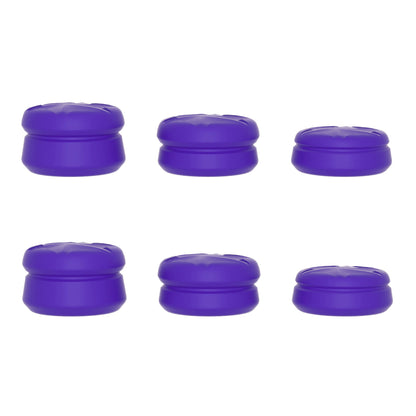 PlayVital 3 Height Razor Thumbs Cushion Caps Thumb Grips for ps5, for ps4, Thumbstick Grip Cover for Xbox Core Wireless Controller, Thumb Grip Caps for Xbox One, Elite Series 2, for Switch Pro - Purple - PJM3059 PlayVital