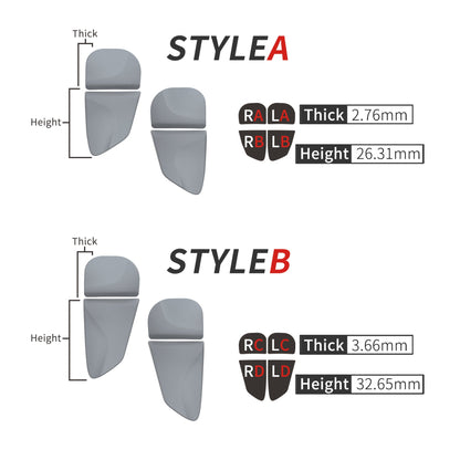 PlayVital Blade 2 Pair Shoulder Buttons Extension Triggers for PS5 & PS5 Edge Controller & PS Portal Remote Player - Wood Grain - PFPJ143 (Copy) PlayVital