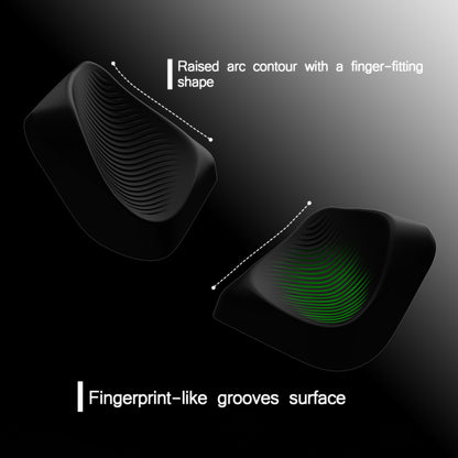 PlayVital Steam Deck用 バックボタン & ショルダーボタン トリガー強化セット LR延長トリガーグリップ + バックボタン改良アクセサリー（OLED / LCD対応）【ブラック】