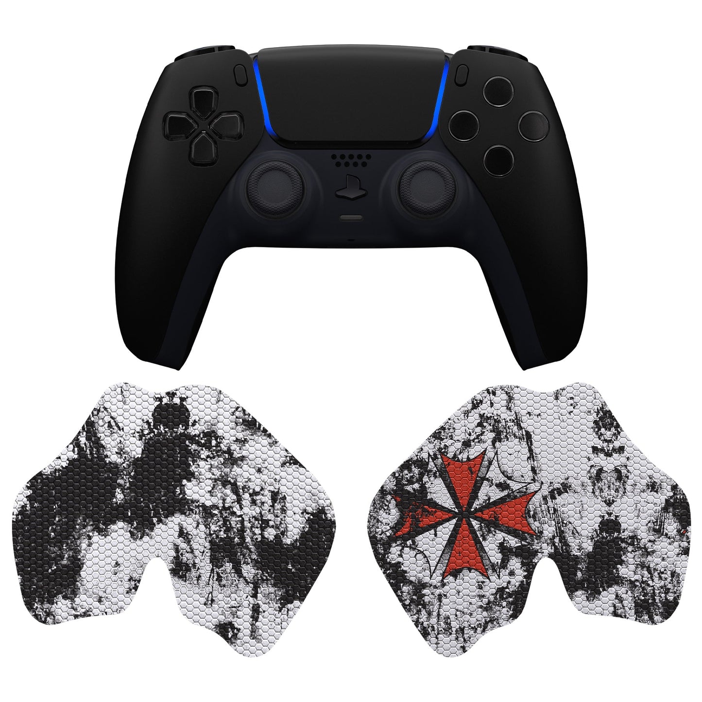 PlayVital Biohazard Anti-Skid Sweat-Absorbent Controller Grip for PS5 Controller - PFPJ133 PlayVital