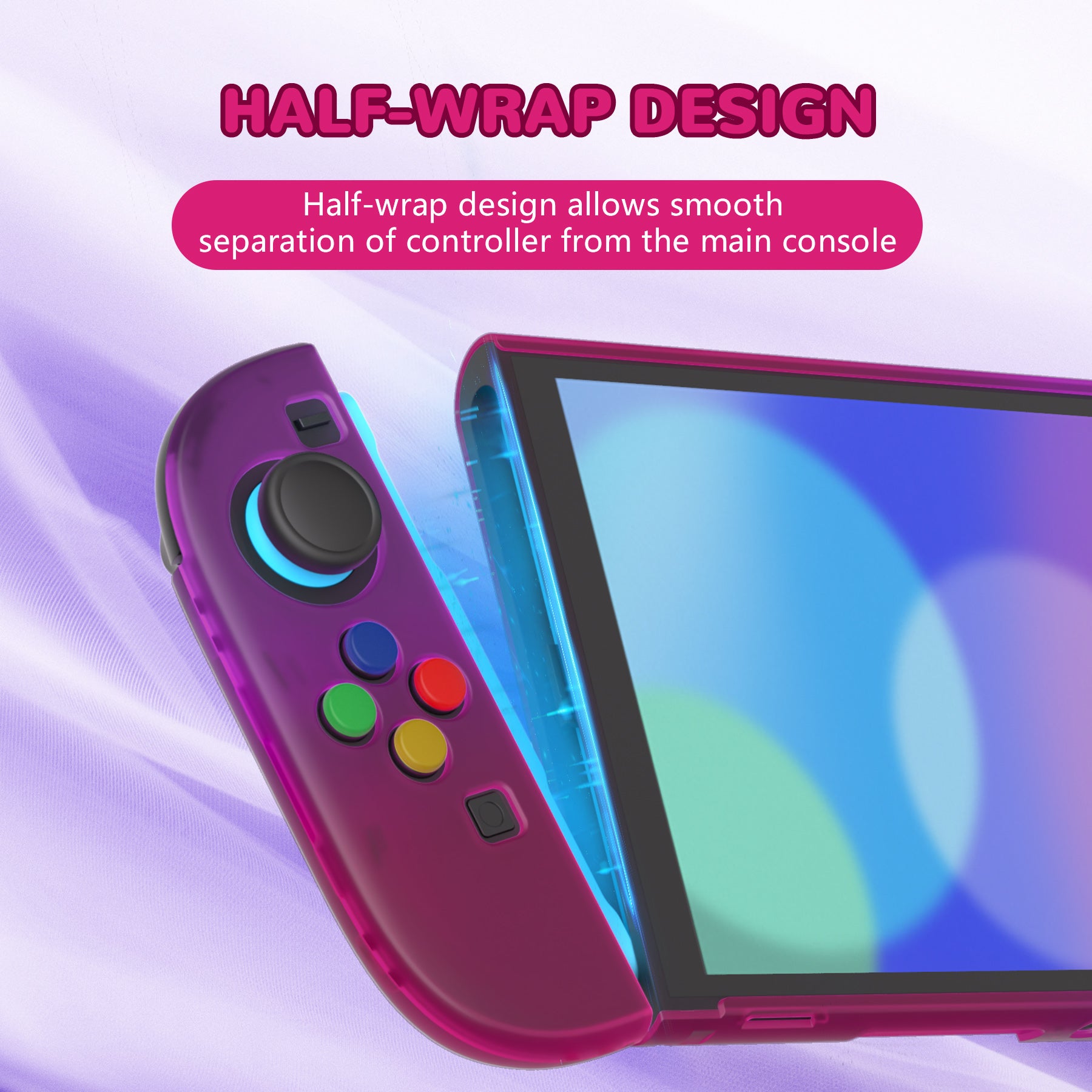 PlayVital クリアシリーズ Switch 2（2025）対応 透明ハードシェル