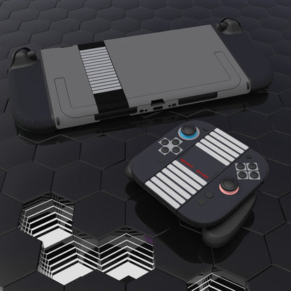 PlayVital Nintendo Switch 2（2025）本体・Joycon対応 フルセット保護ステッカーシール カスタマイズ用ビニールステッカー ドック＆グリップスシール付き【クラシック・NESファミコンスタイル】