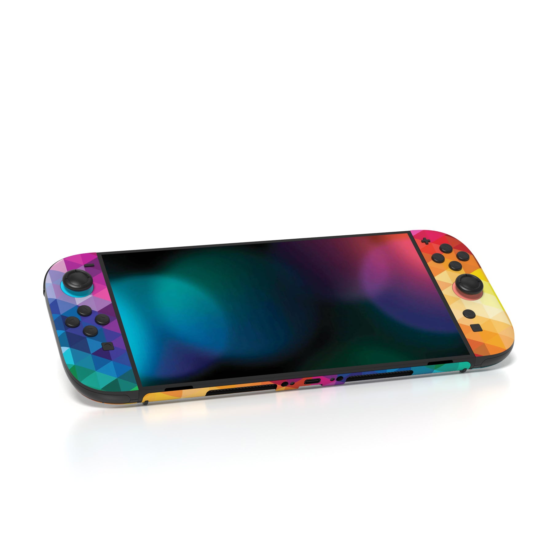 Nintendo Switch 本体 赤青ジョイコン　保護シール付き PlayVital Nintendo Switch 2（2025）本体・Joycon対応 フルセット保護