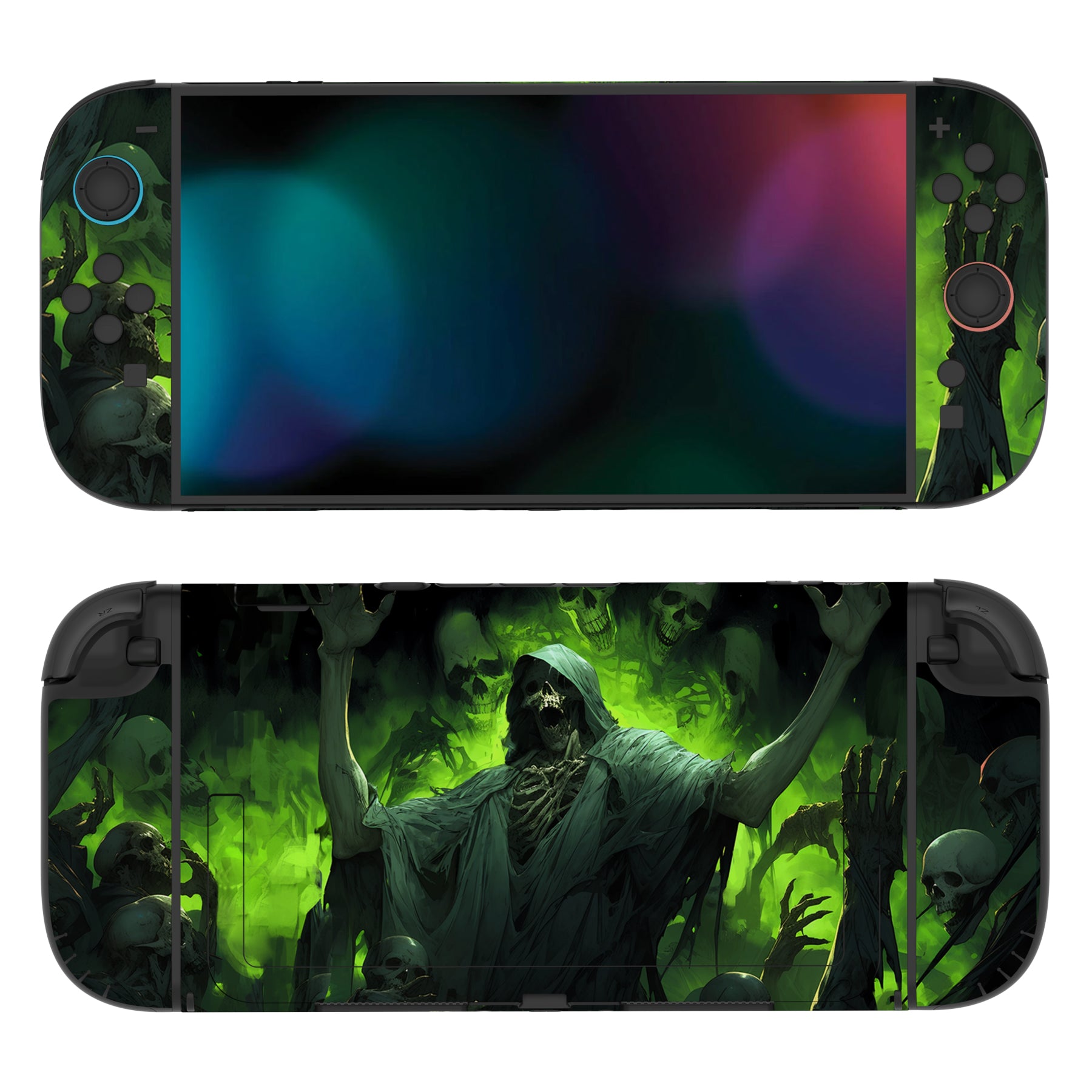 Nintendo Switch 本体 ステッカー付き ブラック PlayVital Nintendo Switch 2（2025）本体・Joycon対応 フル