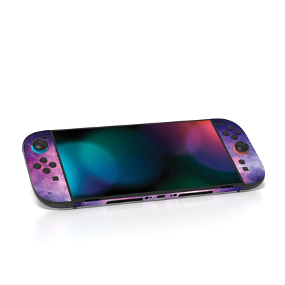 PlayVital Nintendo Switch 2（2025）本体・Joycon対応 フルセット保護ステッカーシール カスタマイズ用ビニールステッカー ドック＆グリップスシール付き【星雲銀河】