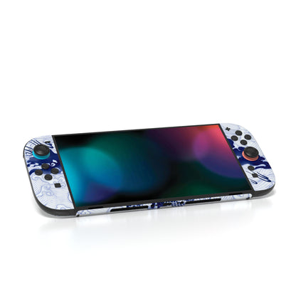 PlayVital Nintendo Switch 2（2025）本体・Joycon対応 フルセット保護ステッカーシール カスタマイズ用ビニールステッカー ドック＆グリップスシール付き【青花磁器風】