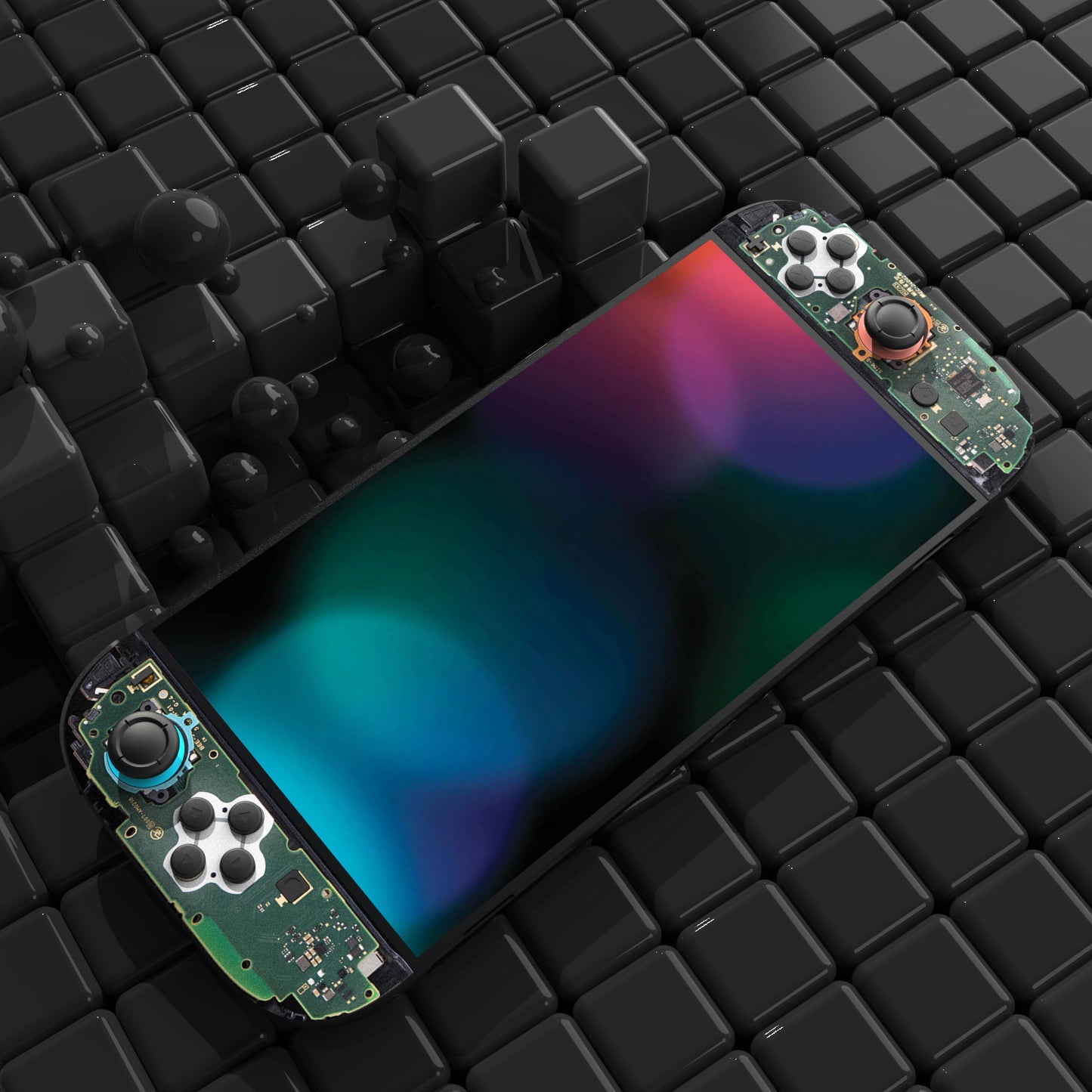 PlayVital Nintendo Switch 2（2025）本体・Joycon対応 フルセット保護ステッカーシール カスタマイズ用ビニールステッカー ドック＆グリップスシール付き【テアダウン】