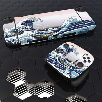 PlayVital Nintendo Switch 2（2025）本体・Joycon対応 フルセット保護ステッカーシール カスタマイズ用ビニールステッカー ドック＆グリップスシール付き【ザ グレート ウェブ】