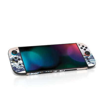 PlayVital Nintendo Switch 2（2025）本体・Joycon対応 フルセット保護ステッカーシール カスタマイズ用ビニールステッカー ドック＆グリップスシール付き【ザ グレート ウェブ】