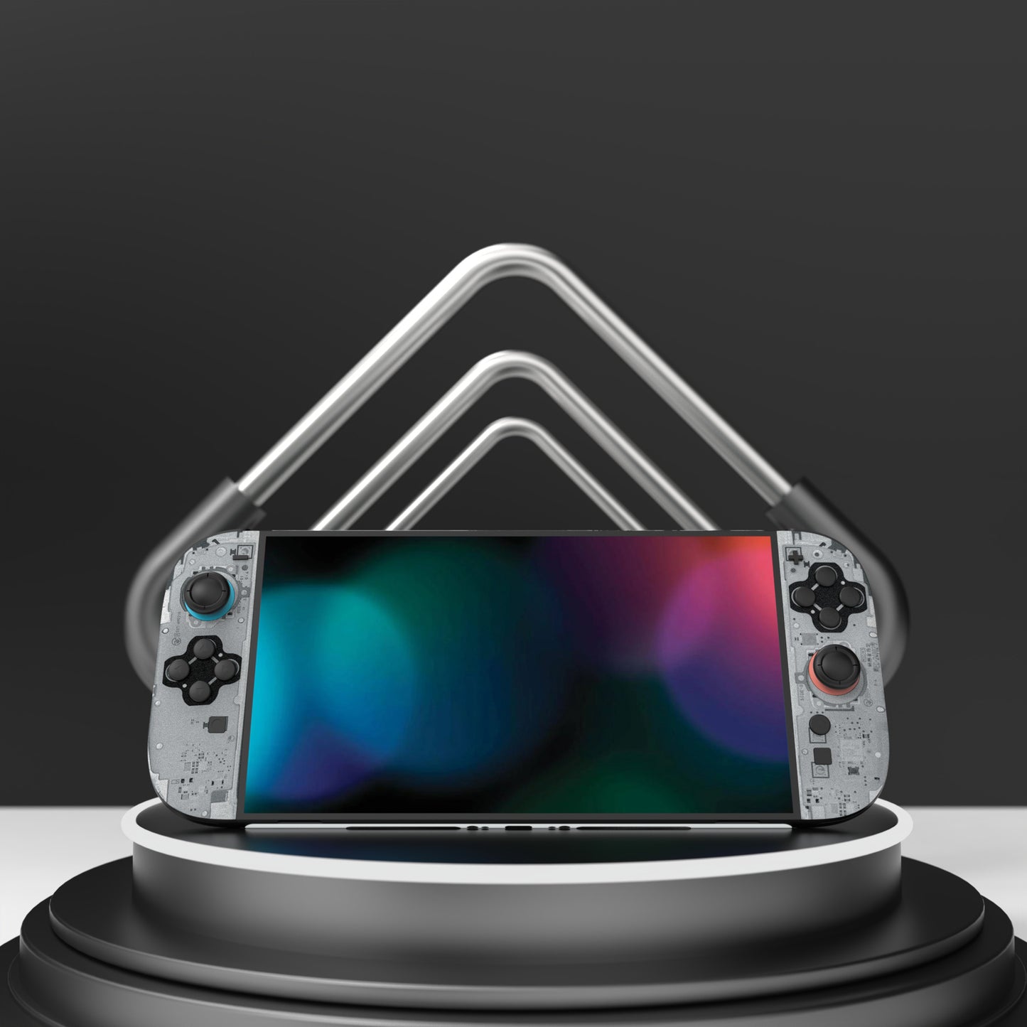 PlayVital Nintendo Switch 2（2025）本体・Joycon対応 フルセット保護ステッカーシール カスタマイズ用ビニールステッカー ドック＆グリップスシール付き【X テアダウン】