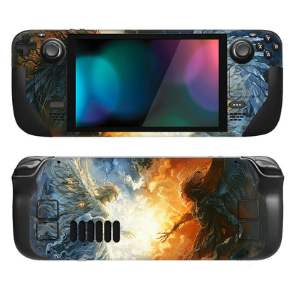 PlayVital Custom Full Set Protective Skin Decal for Steam Deck LCD & OLED - Dragon's Elysium - SDTM095 (Copy) PlayVital