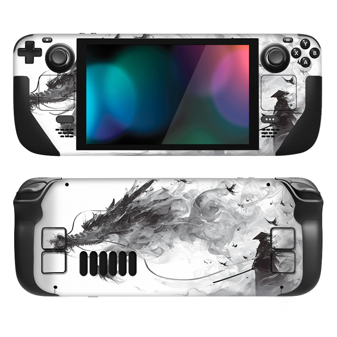 PlayVital Custom Full Set Protective Skin Decal for Steam Deck LCD & OLED - Mistborn Dragon - SDTM091 PlayVital