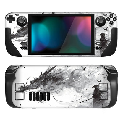 PlayVital Custom Full Set Protective Skin Decal for Steam Deck LCD & OLED - Mistborn Dragon - SDTM091 PlayVital